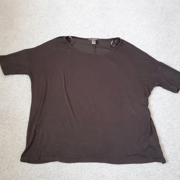Black Loose Tee - Picture 1 of 1